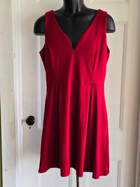 NWT OXIULY FASHION RED WOMEN'S SIZE XL DRESS